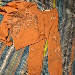 Disney Kids Sweatpants & Joggers - Orange